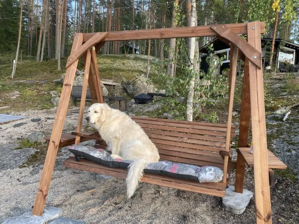 Pihakeinu Salla Lux N130R ruskea*Tammiston puu Best