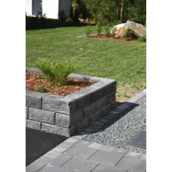 Clearance Pihakivi Lakka Nupukivi 60 138 x 138 mm musta Noppakivet Ja Nupukivet