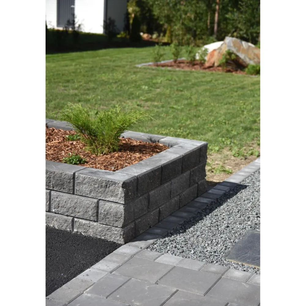 Pihakivi Lakka Nupukivi 60 138 x 138 mm punainen*Lakka Rakennustuotteet Sale