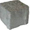 Pihakivi Artik-noppa, 92x92x80mm, profiloitu, hienopesty, harmaa*Rudus Hot