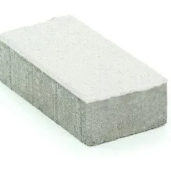 Pihakivi Kartanokivi 80 278x138x80 mm sileä valkoinen*Rudus