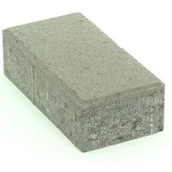 Clearance Pihakivi Kartanokivi 80 278x138x80 mm sileä harmaa Betonikivet
