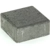 Best Pihakivi Kartanonoppa 60 138x138x60 mm sileä musta Noppakivet Ja Nupukivet