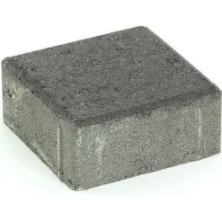 Best Pihakivi Kartanonoppa 60 138x138x60 mm sileä musta Noppakivet Ja Nupukivet