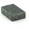 Outlet Pihakivi Kartanonupu 60 viisteetön 207x137x60 mm sileä musta Noppakivet Ja Nupukivet