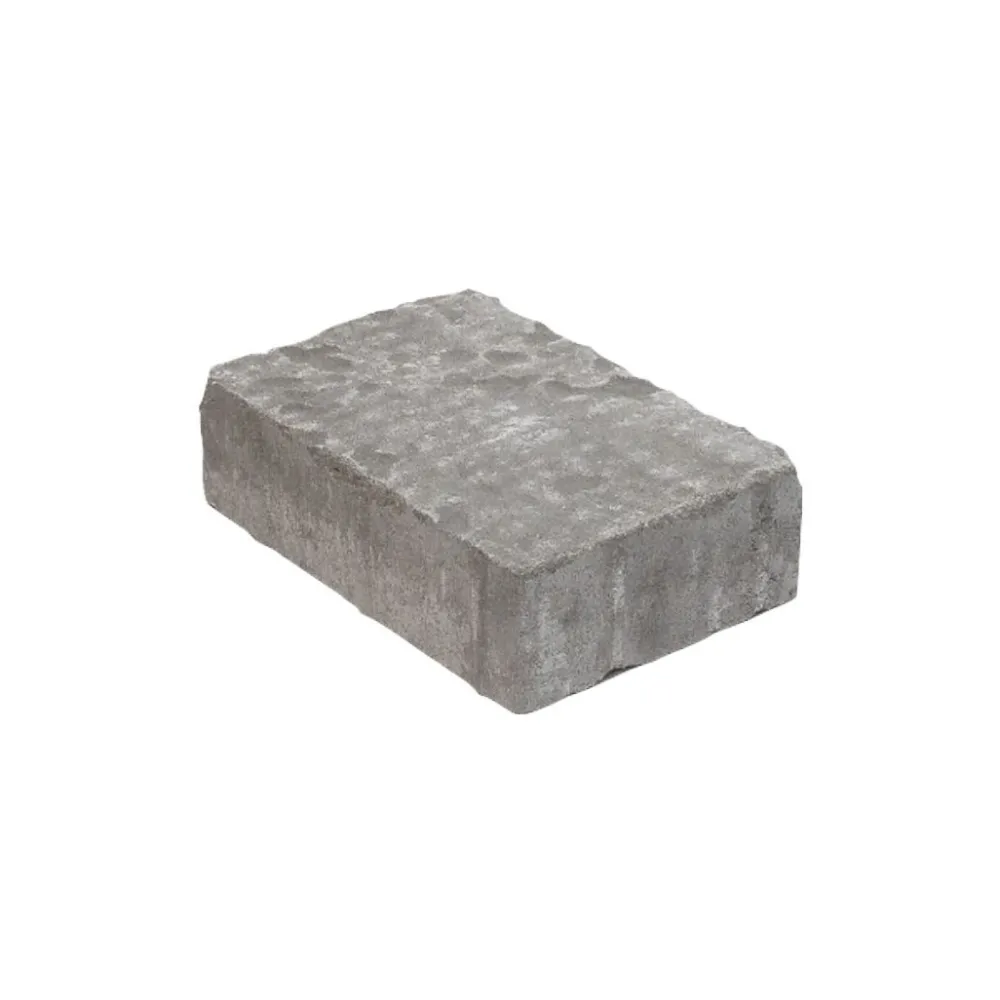 Clearance Pihakivi Kartanonupu 60 viisteetön 207x137x60 mm profiloitu antiikki harmaa Noppakivet Ja Nupukivet