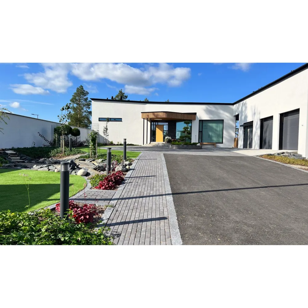 Pihakivi Luostarikivi 80 208x68x80 mm sileä musta*Rudus Best
