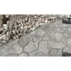 Pihakivi Luotokivi 336x246x80 mm profiloitu mustaharmaa*Rudus Clearance
