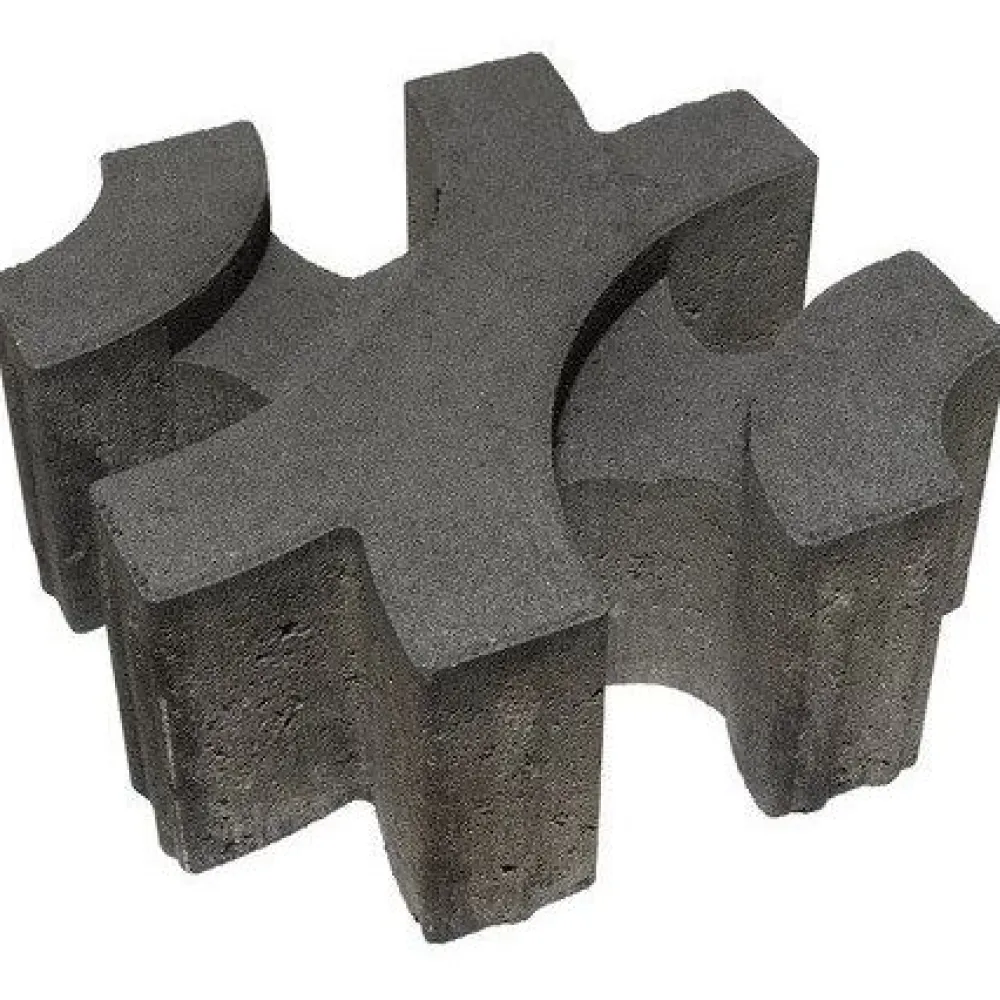 Pihakivi Riimukivi 300x300x120 mm sileä musta*Rudus Clearance