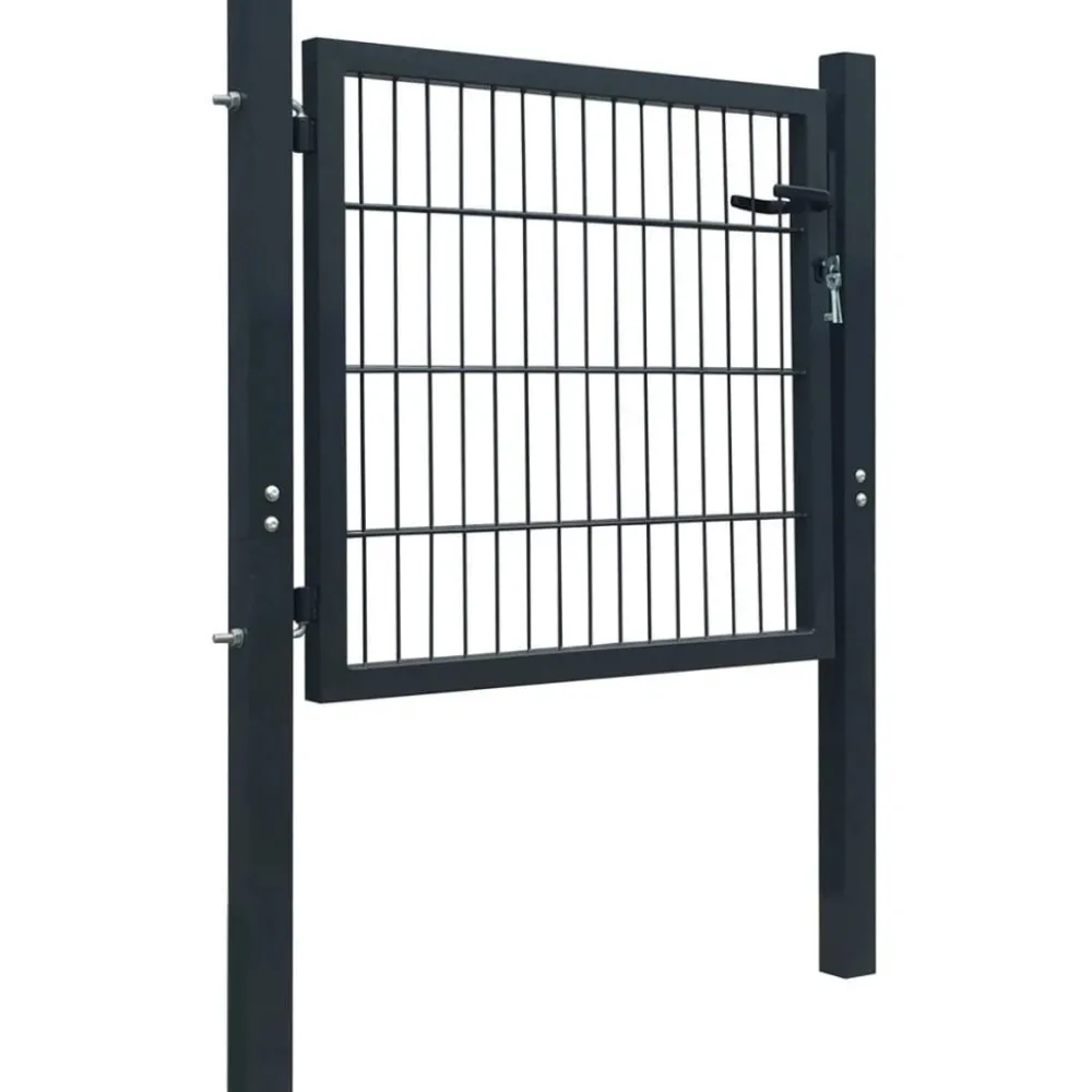 Best Pihaportti teräs 103x150cm antrasiitti Portit