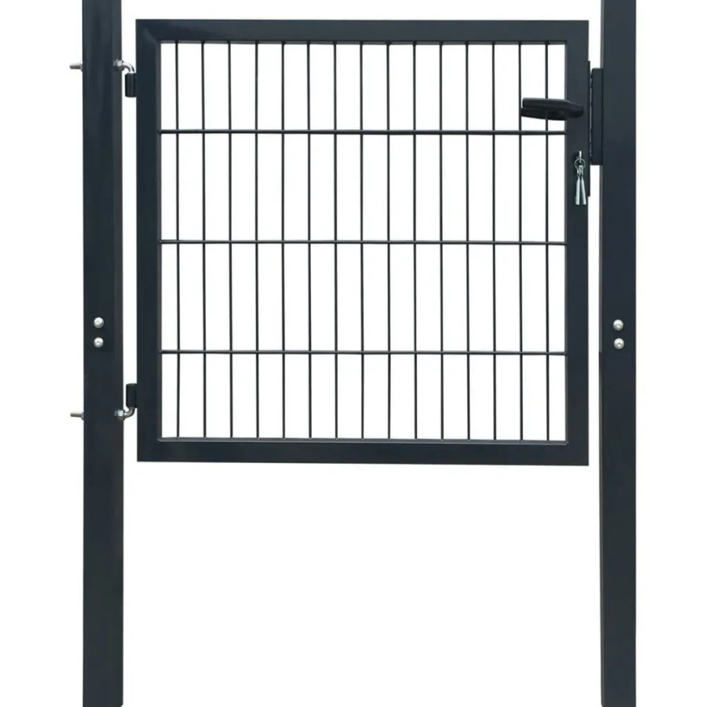 Best Pihaportti teräs 103x150cm antrasiitti Portit