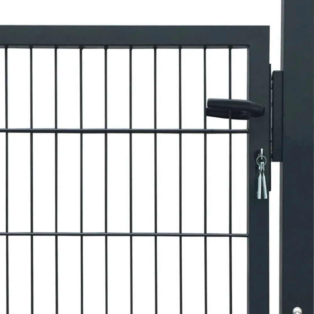 Best Pihaportti teräs 103x150cm antrasiitti Portit