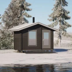 Pihasauna Pallas, 11m², harjakattoinen*LP Garden Outlet