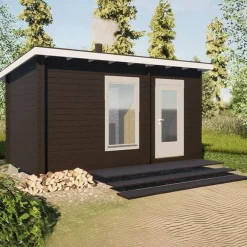 New Pihasauna Ylläs, 11.2m², pulpettikattoinen Saunamökit