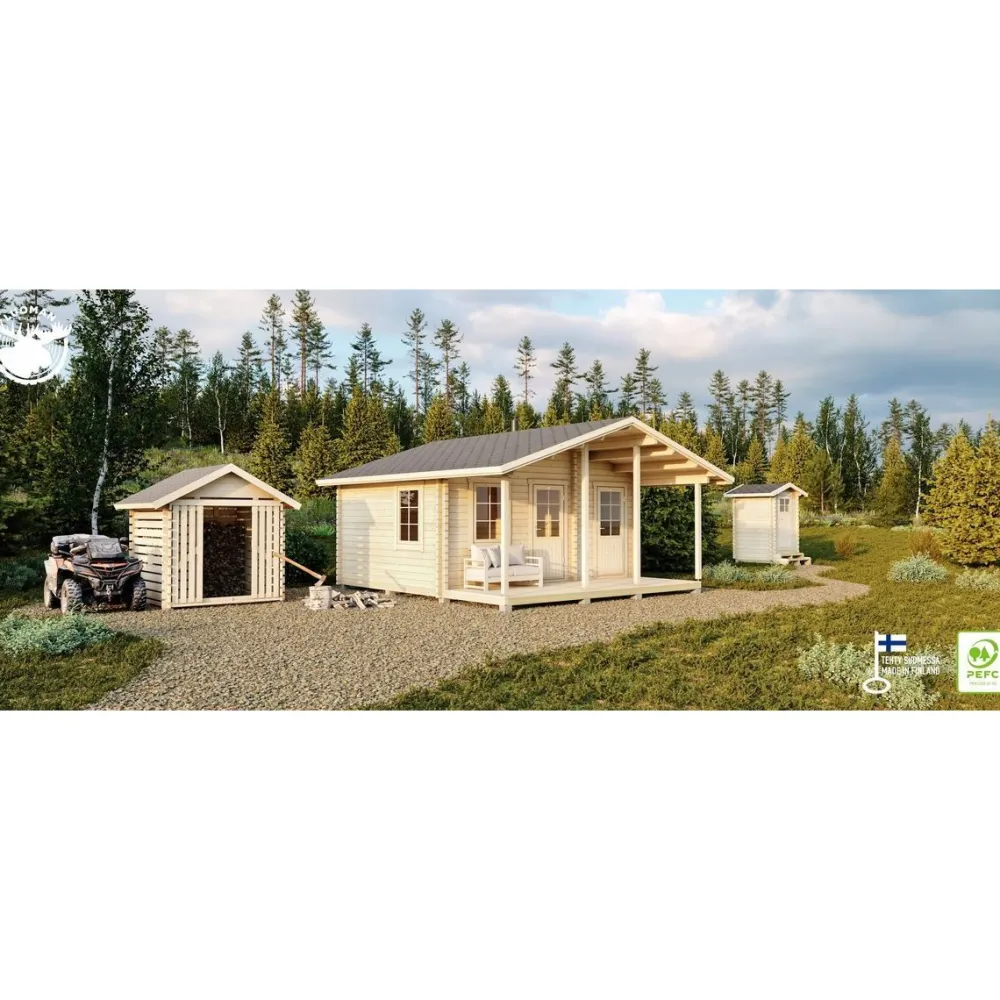 Pihasauna 205 Sotka, 20m²*Luoman Lillevilla New