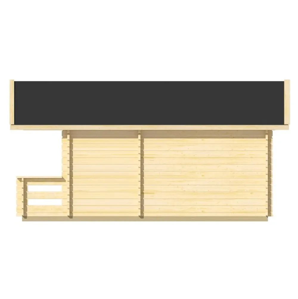 Online Pihasauna 7-5 Tiira 10,3 + 2,3 m² Saunamökit