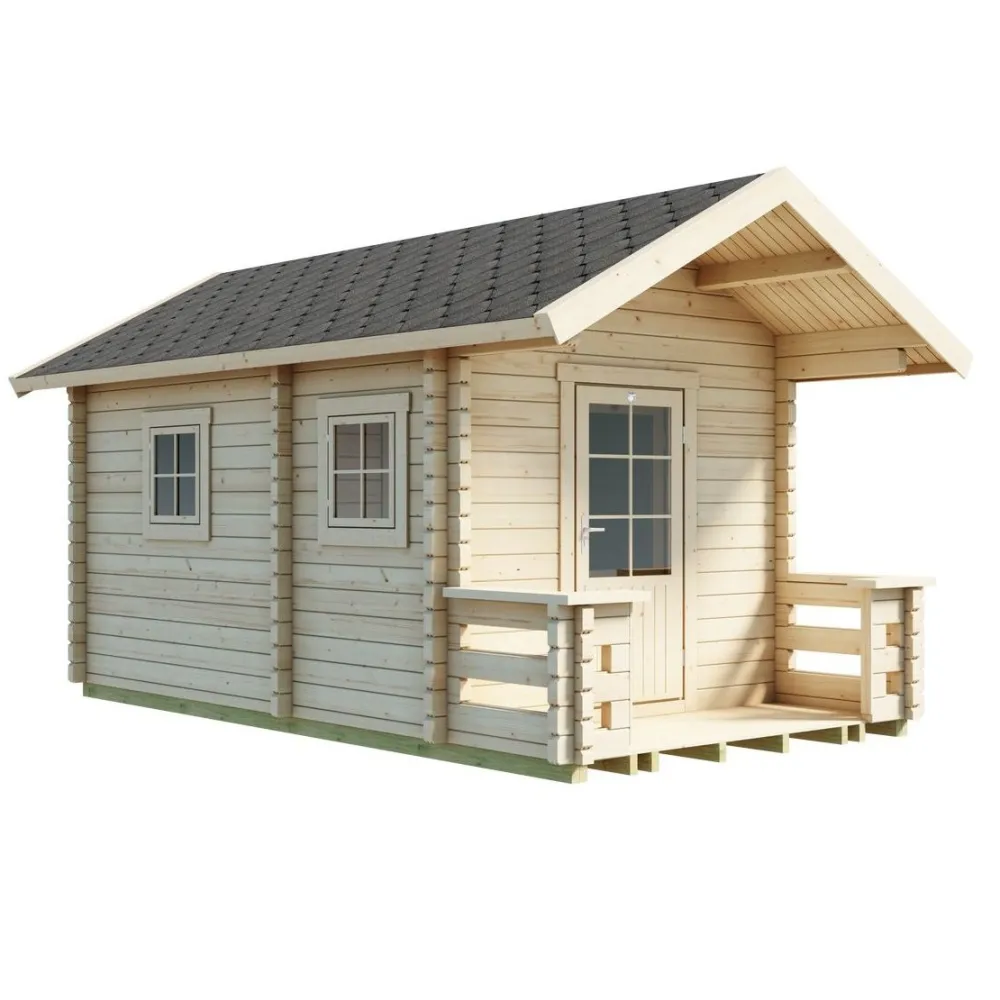 Online Pihasauna 7-5 Tiira 10,3 + 2,3 m² Saunamökit
