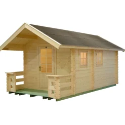 Online Pihasauna 7-5 Tiira 10,3 + 2,3 m² Saunamökit