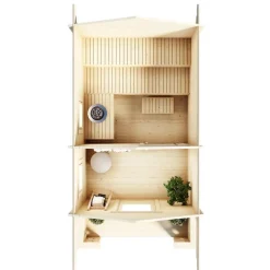 Online Pihasauna 7-5 Tiira 10,3 + 2,3 m² Saunamökit