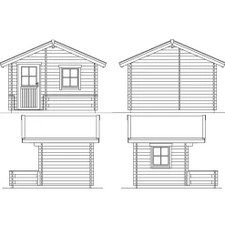 New Pihasauna 7,7 + 4,5m² Pihasaunat Ilman Rakennuslupaa|Piharakennukset Ilman Rakennuslupaa