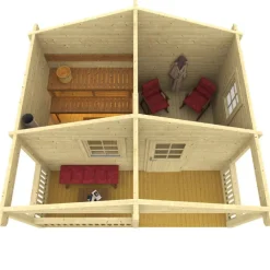 Pihasauna Kalevi 15.1m²*Tene