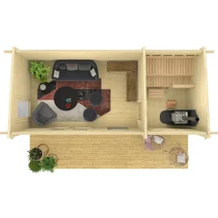 Pihasauna Levi 16m²*Tene Online