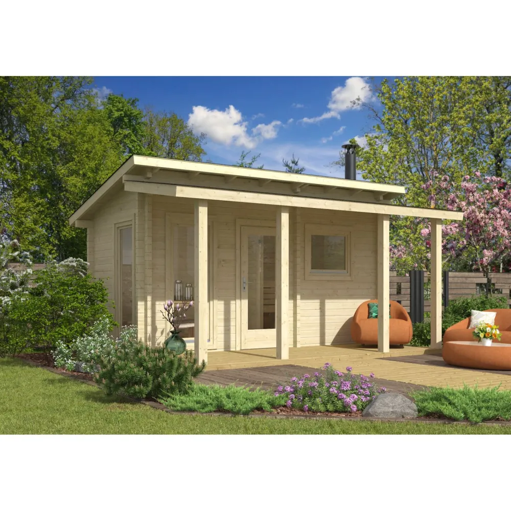 Clearance Pihasauna Tahko 10m² Pihasaunat Ilman Rakennuslupaa