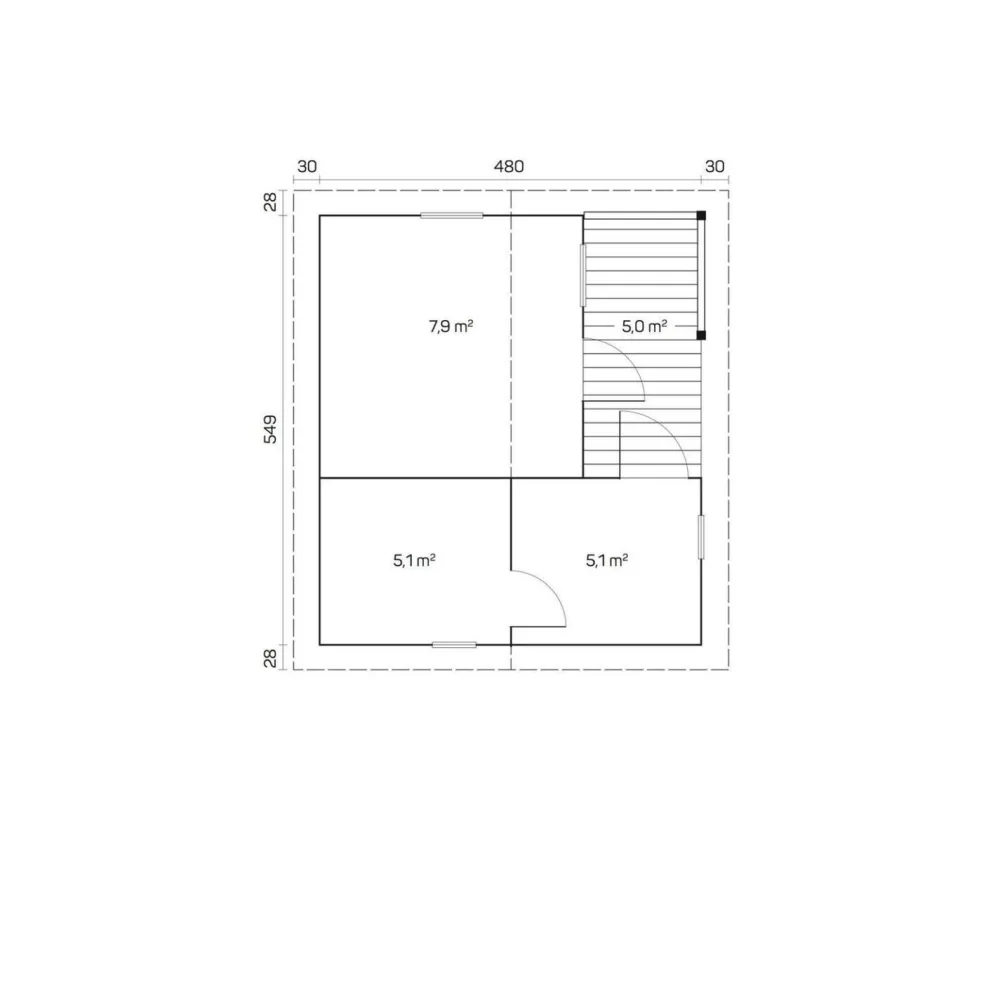 Pihasauna Tommi 25.9m²*Tene Best
