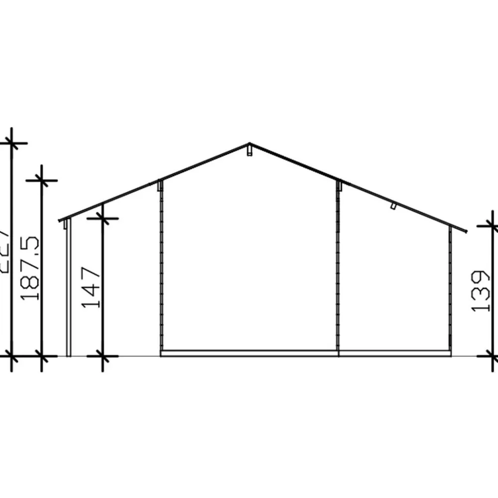 Pihavaja Multi 19 7,8m²*Skan Holz Sale
