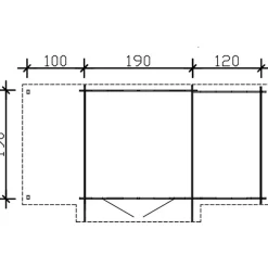 Pihavaja Multi 19 7,8m²*Skan Holz Sale