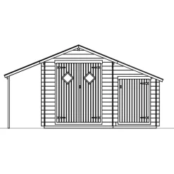 Pihavaja Multi 19 7,8m²*Skan Holz Sale