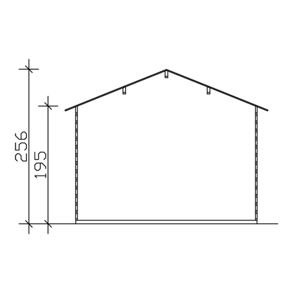 Pihavaja Santorin 7,2 m²*Skan Holz Online