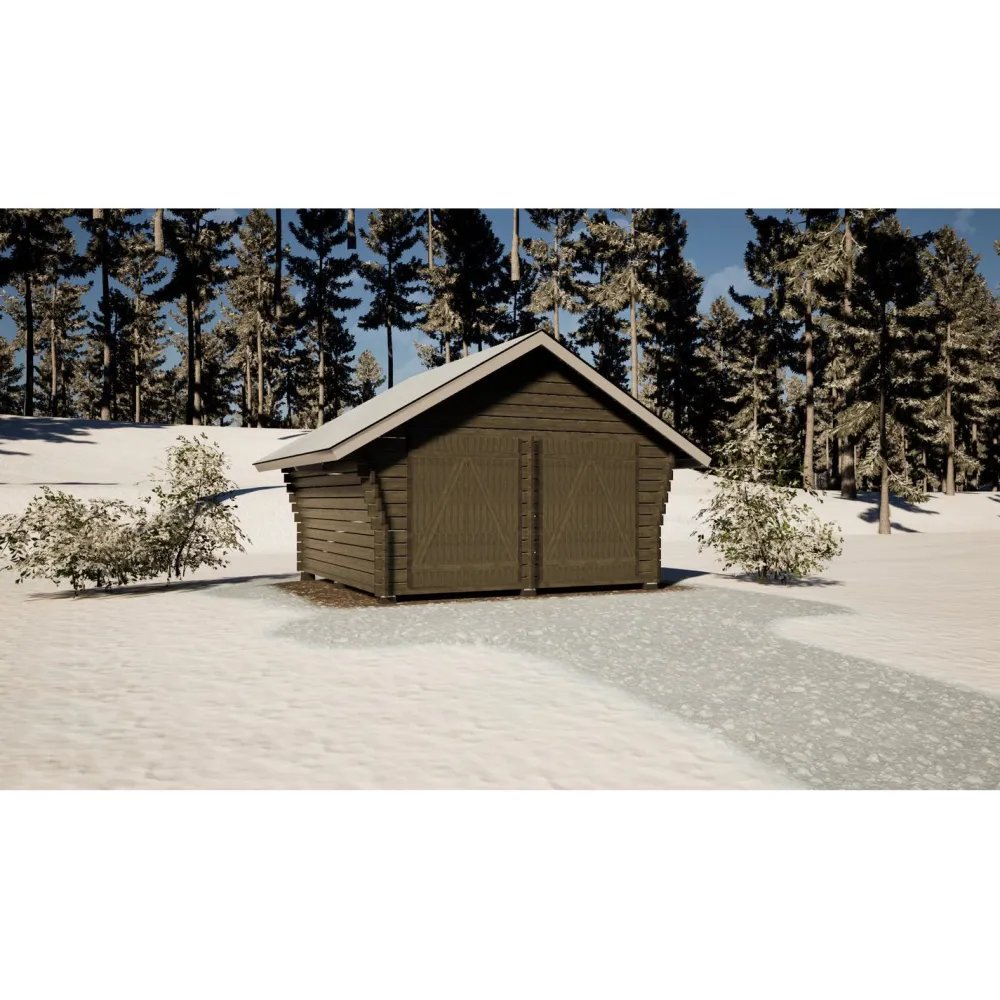 Best Pihavarasto/lato R-L, 16m², rakomallinen Rakoliiterit