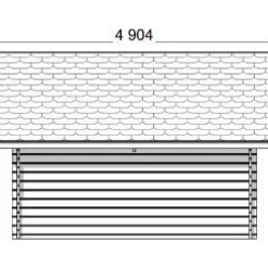 Best Pihavarasto/lato R-L, 16m², rakomallinen Rakoliiterit