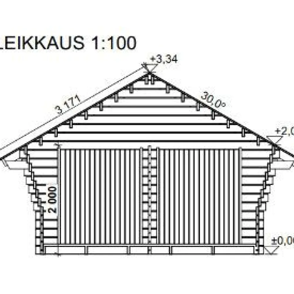 Best Pihavarasto/lato R-L, 16m², rakomallinen Rakoliiterit