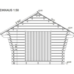 New Pihavarasto/lato R-M, 10m², rakomallinen Rakoliiterit