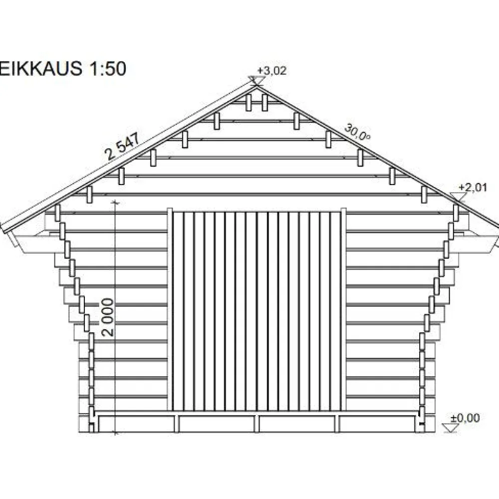New Pihavarasto/lato R-M, 10m², rakomallinen Rakoliiterit