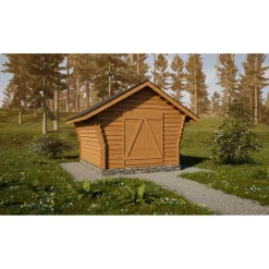New Pihavarasto/lato R-M, 10m², rakomallinen Rakoliiterit