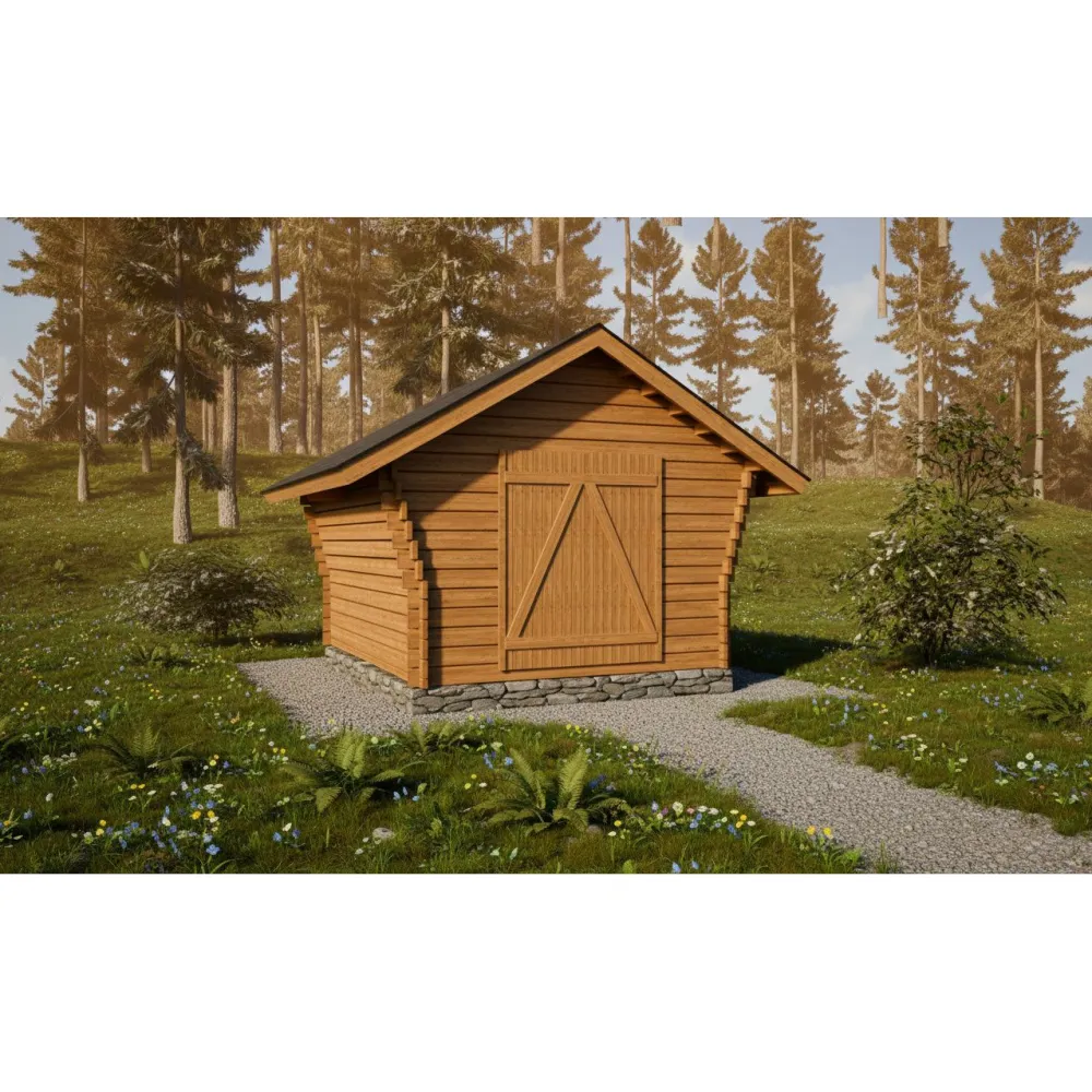 New Pihavarasto/lato R-M, 10m², rakomallinen Rakoliiterit