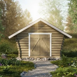 New Pihavarasto/lato R-M, 10m², rakomallinen Rakoliiterit