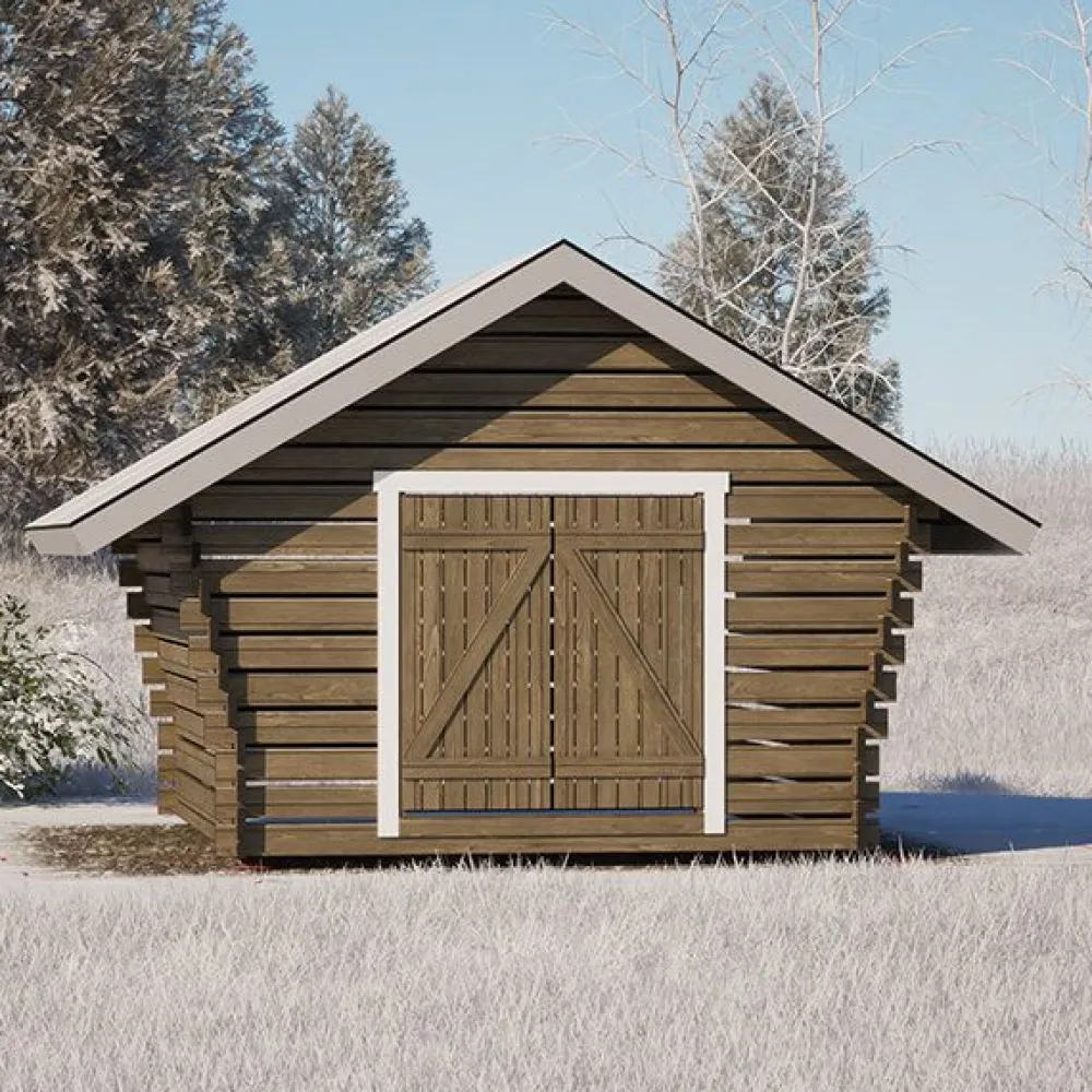 New Pihavarasto/lato R-M, 10m², rakomallinen Rakoliiterit