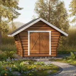 Pihavarasto/lato R-S, 6m², rakomallinen*LP Garden Discount