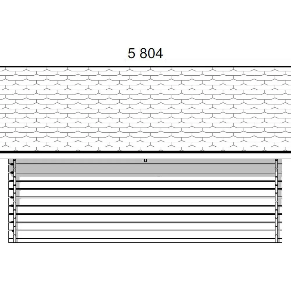 Pihavarasto/lato R-XXL, 25m², rakomallinen*LP Garden Online