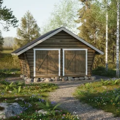 Pihavarasto/lato R-XL, 20m², rakomallinen*LP Garden Clearance