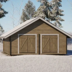 Pihavarasto/lato S-XXL, 25m², suoraseinäinen Ulkovarastot