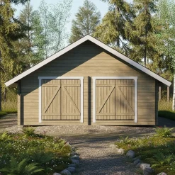 Pihavarasto/lato  S-XXL, 25m², suoraseinäinen Ulkovarastot