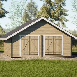 Pihavarasto/lato  S-XXL, 25m², suoraseinäinen Ulkovarastot