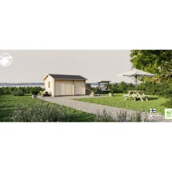 Pihavarasto 12 Tyrni 12,3 m²*Luoman Lillevilla Sale