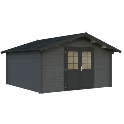 Pihavarasto Lotta, 13,9m² FR34-4040-4*Palmako Discount