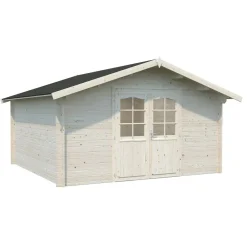 Pihavarasto Lotta, 13,9m² FR34-4040-4*Palmako Discount